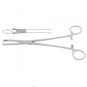 Nouveauté 2026 – Vente Flash : Pinces Tenaculum Manuelles en Acier Inoxydable pour la Prélèvement de Calculs Rénaux – Instruments Chirurgicaux - Product Image 2