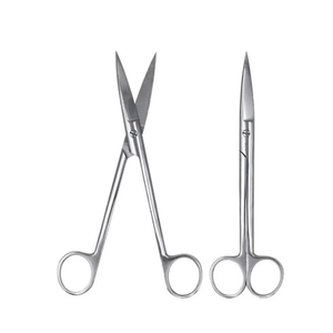 กรรไกรผ่าตัดคุณภาพสูง สแตนเลสสตีล ใช้ซ้ำได้ ยี่ห้อเมทเซนบาว์ม โมเอย์ และไอริส สำหรับตัดเนื้อเยื่ออย่างแม่นยำ - Product Image 2