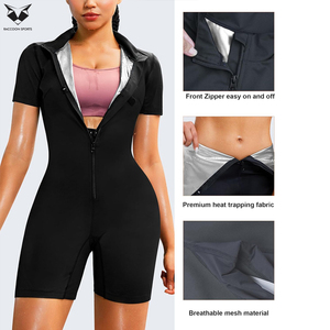 Body deportivo sin mangas con cuello alto para mujer, con cremallera frontal en color negro, mono para yoga y fitness. - Product Image 6
