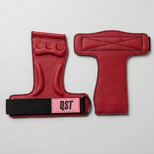 Protector de Palma de Cuero Resistente QST con Soporte para Muñeca, Ajustable con Cierre de Gancho y Bucle, para Entrenamiento de Fuerza, Levantamiento de Pesas y Gimnasio - Product Image 1