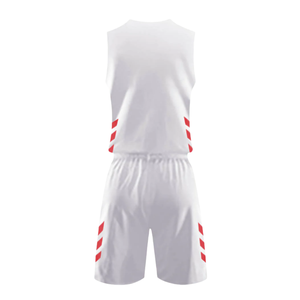 Uniforme de Baloncesto para Hombre, Conjunto de Camiseta y Pantalones Cortos Deportivos, Diseño Personalizado con Nombre del Equipo, Nombre y Número, Uniformes de Baloncesto - Product Image 4