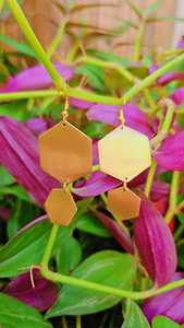 Pendientes Minimalistas de Aro Dorado - Product Image 5