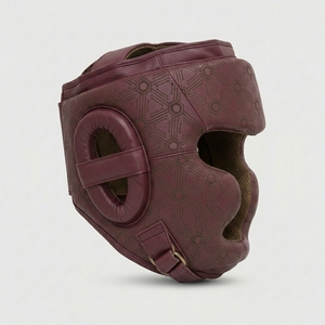 Protège-tête de boxe unisexe pour adulte, fermeture auto-agrippante, écologique, nouveau design 2026, en PU, équipement de protection réglable - Product Image 5