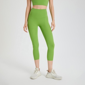 Leggings Capri Taille Haute Unisexe pour Femme, Pantalon de Yoga Élastique, Doux comme du Beurre, Coupe Ajustée, Effet Push-Up, Respirant - Product Image 3