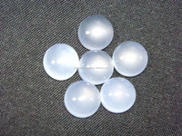 Calcaïdonie naturelle GEMFORTE INC, cabochons de formes variées (ovale, marquise, triligne, ronde), taille libre, lisses et polis, en vrac