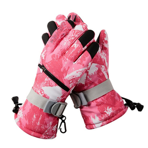 Gants de ski en gros avec construction coupe-vent, confort thermique et doigts tactiles pour les détaillants de sports d'hiver - Product Image 5