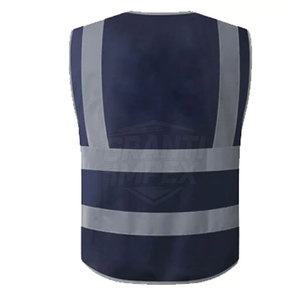 Chaleco de Seguridad Reflectante Impermeable ANSI Clase 1 al por Mayor con Logotipo para Trabajadores de Mantenimiento de Carreteras, Construcción, Seguridad y Servicios Públicos - Product Image 2