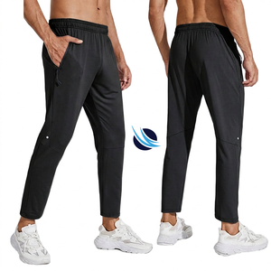 Pantalon de sport décontracté léger pour homme, coupe droite ample, en toile respirante et très élastique, idéal pour le fitness et la course en extérieur - Product Image 4