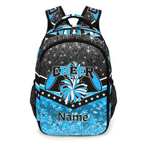 Sac à dos de cheerleading scintillant, couleur pailletée, grande capacité, idéal pour les entraînements de danse et les équipes sportives. - Product Image 1