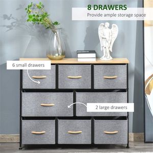 Fabric Storage Cabinet for Living Room - Product Image 3