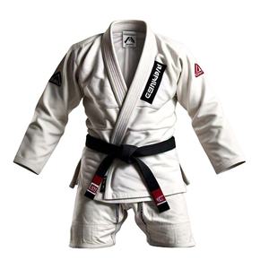 Durable alta calidad BJJ Kimono perla tejido tela Jiu Jitsu Gi traje transpirable algodón uniforme personalizado Color Logo Unisex - Product Image 1