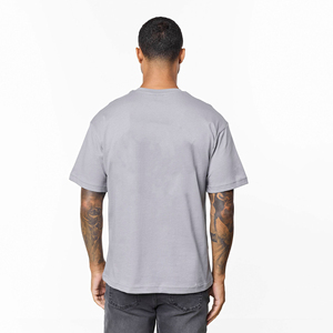 Camisetas personalizadas al por mayor para hombre, camisetas de algodón, camisetas casuales holgadas para hombre, camisetas básicas lisas para hombre. - Product Image 2