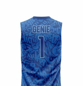 Uniforme 7v7 en polyester de qualité supérieure à prix abordable, avec logo personnalisé, sans manches, bretelles ajustables pour adultes, service OEM - Product Image 2