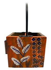 Eco Friendly Wooden Portable Multifunctional Modern Cutlery Utensil Holder Home Kitchen Dining <b>Table</b> Restaurant Catering - Product Image 2