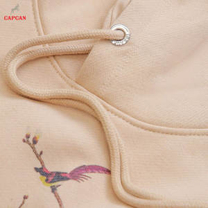 Sudadera con Capucha de Forro Polar Suave, Ligera y Ecológica, de Color Sólido, para Invierno, con Mangas Largas, Corte Regular, Cómoda e Informal - Product Image 4