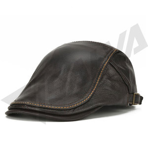 Gorras de Béisbol Delgadas Impermeables de Cuero PU Brillante Unisex para Invierno, Gorras Deportivas Lisas con Logotipo Personalizado para Hombres y Mujeres - Product Image 2