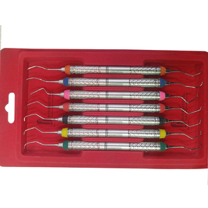 Oferta Especial: Juego de Curetas Dentales Manuales Gracey de Acero Inoxidable de Calidad Premium con Mango Hueco, 7 Piezas, Mangos Únicos para Limpieza Dental - Product Image 5