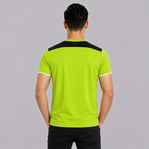 เสื้อยืดคอกวีผู้ชาย ผู้ผลิตมืออาชีพ ขายดีที่สุด ราคาขายส่ง ทรงปกติ สตรีทแวร์ลำลอง ผ้าฝ้าย 100% รับผลิตตามแบบ - Product Image 6