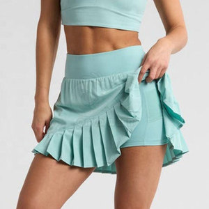 Women Sports Tennis <b>Skort</b> Lightweight Stretch Skirt Quick Dry Breathable Activewear For Tennis Golf <b>Running</b> Training - Product Image 2