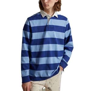 Chemise à manches longues pour homme, style streetwear automne/hiver, décontractée, respirante, séchage rapide, en polyester écologique, imprimée, compressée, contrastée - Product Image 1