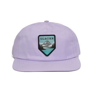 Gorra de 5 Paneles de Poliéster de Buena Calidad, de Secado Rápido, con Visera Plana, Parche Tejido Personalizado, para Deportes al Aire Libre, Senderismo, Correr, Ligera, con Cierre a Presión - Product Image 2