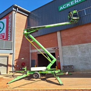 Plataforma Elevadora Hidráulica Profesional con Remolque, con Motor Diésel y Estabilizadores para Trabajos en Altura - Product Image 5