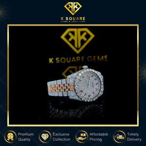 Reloj de Pulsera de Lujo con Movimiento Automático de Primera Calidad, Resistente al Agua, con Diamantes Moissanite VVS y Correa de Acero Inoxidable - Product Image 2