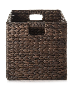 Artex HaiNam <b>Square</b> Natural Rattan Storage <b>Basket</b> With Handles Rustic Multi Purpose Organizer For Neatening And Storage - Product Image 3