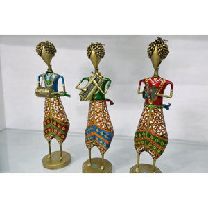 Figurines Art Déco Traditionnelles en Métal – Décoration Maison Faite Main Amovible pour Retraite, Diwali et Condolences, pour Table ou Salon - Product Image 3
