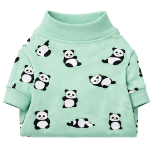 Dog <b>Pajamas</b> <b>Onesie</b> Panda Print Soft Stretch Pet Sleepwear Cozy Breathable All Season Nightwear For Small Medium Dogs Indoor Use - Product Image 6
