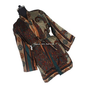 KS010 Bata de Dama de Honor para Mujer, Kimono Corto, Gran Venta, Lencería Sexy para Mujer, Bata de Dama de Honor de Seda, Kimono Corto para Mujer - Product Image 5