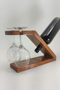 Contemporary <b>Wooden</b> <b>Wine</b> <b>Rack</b> Ideal For Modern Kitchens Dining Rooms And <b>Wine</b> Tasting Spaces - Product Image 2