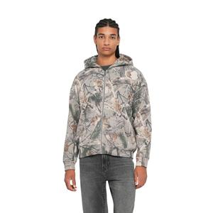 Sudadera con Capucha Personalizada con Estampado de Jungla, de Algodón y Felpa, Estilo Urbano Informal, con Logotipo, Venta al Por Mayor OEM - Product Image 2