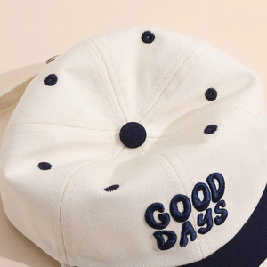 Good Days Embroidered Baseball Cap Unisex 6-Panel Cotton Canvas Casual <b>Hat</b> Adjustable Spring <b>Summer</b> - Product Image 2