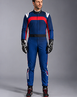 Combinaison de course moto pour homme à manches longues, personnalisable avec le nom de l'équipe, couleurs blanc, rouge, noir, polyester/nylon imperméable