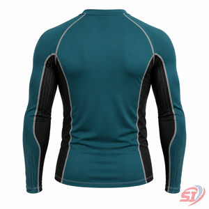 Camiseta de Compresión de Secado Rápido para Hombre, Proveedor de Ropa Deportiva Elástica Personalizada - Product Image 3