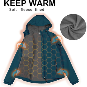 <b>Women</b> Softshell <b>Jacket</b> Premium <b>Lightweight</b> Hiking <b>Jacket</b> Breathable Weather Ready Collection <b>Women</b> Softshell <b>Jacket</b> - Product Image 4