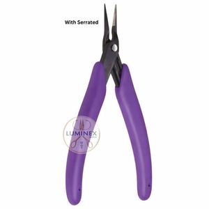 Professional 5-3/8" Stainless Steel Long <b>Nose</b> <b>Pliers</b> Serrated Teeth | High Quality Mini <b>Needle</b> <b>Nose</b> <b>Plier</b> for Electrical DIY Use - Product Image 4