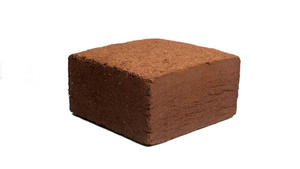Compressed Low EC Coco Peat <b>Block</b> Natural Coconut <b>Coir</b> Growing Medium for Plant Growing Soil Improvement and Animal Bedding - Product Image 3