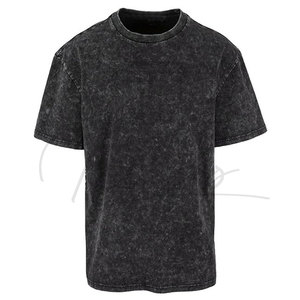 เสื้อยืดทรงบ็อกซี่สไตล์สตรีทแวร์แบบดรอปโชว์เดอร์ ล้างสีแบบแอซิดวอช คุณภาพสูง เสื้อยืดผู้ชายไซส์พลัสแบบล้างสีแบบแอซิดวอช มีจำหน่าย - Product Image 1