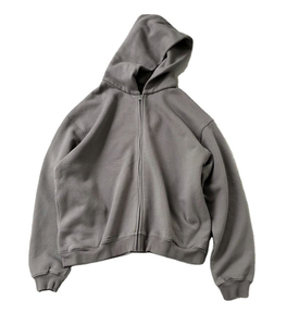 440GSM Heavyweight Printed Spandex Cotton Men's Hoodies Custom Streetwear Pullover <b>Bulk</b> Wholesale OEM ODM - Product Image 3