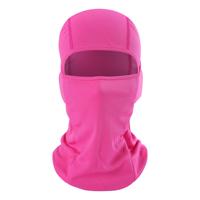 Masker Ski Olahraga Elastis Berkualitas Tinggi Ringan Cepat Kering Menyerap Keringat Pelindung Sinar Matahari Gambar Kustom Harian