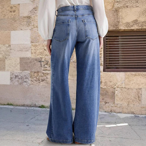 Jeans Skinny Extensibles Taille Haute pour Femme – Pantalon Slim en Denim Confortable et Ajusté – Vêtements Décontractés Tendance pour Dames – Vente en Gros - Product Image 5