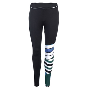 Leggings de yoga et de sport pour femmes, tricotés sur mesure, taille mi-haute, haute élasticité, respirants, écologiques, qualité supérieure, en gros - Product Image 4