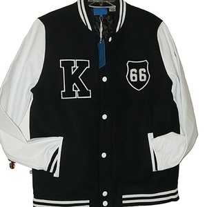 Wholesale 2025 High Quality Women's Varsity Jacket Customized Logo Printed Breathable Wool Factory Wholesale Price Customized - Product Image 1