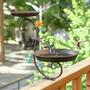 Garden metal sculptures Patio decoration item Landscape metal ornaments Decorative garden stakes Metal plant stand style Garden - Product Image 1