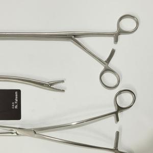 Pinces hémostatiques thoracoscopiques certifiées CE Classe I Caronia Surgical CS-RAF-105 pour la chirurgie générale par Dentavex - Product Image 1
