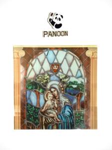 House Glass Domes Cathedral Stained Decorative Art Glass Model CG-02 Laminated Glass <b>for</b> Modern Bathroom <b>Curtain</b> Wall - Product Image 6