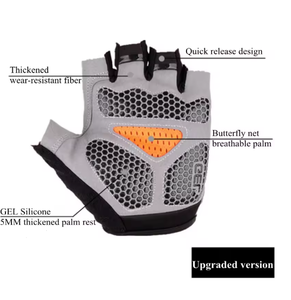 ถุงมือปั่นจักรยาน รับผลิตแบบ OEM ODM ตามสั่ง |   ถุงมือกีฬาคุณภาพสูงแบบยูนิเซ็กซ์ กันลื่น ปิดนิ้วเต็มรูปแบบ พร้อมแถบตีนตุ๊กแก |   สบาย - Product Image 2