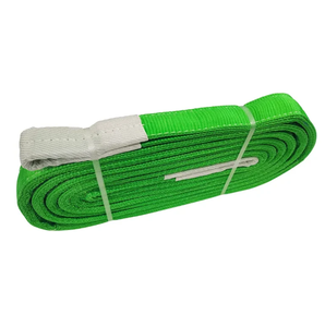 Eslinga de Poliéster Ajustable Marca Provina, Verde, Capacidad de Carga 2000 kg, Diseño Plano, Longitud Personalizable, para Elevación - Product Image 1